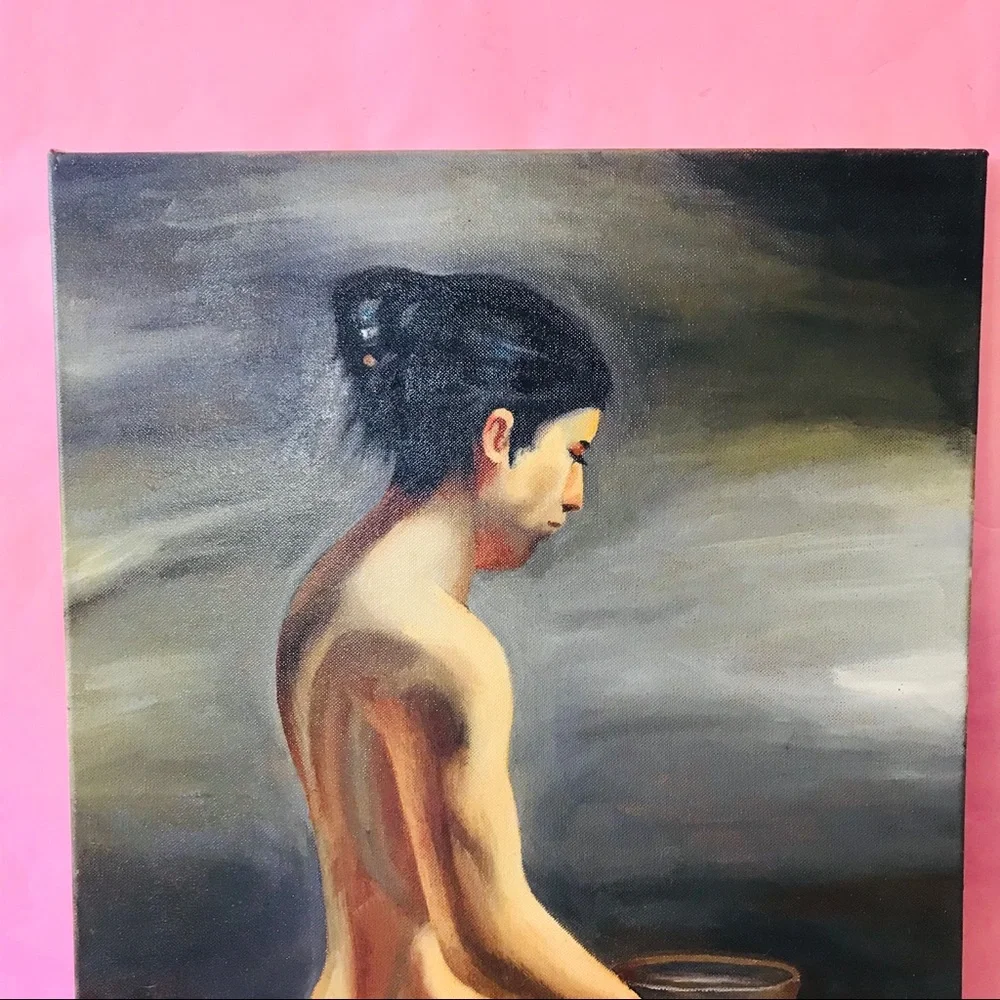 Original oil painting on canvas